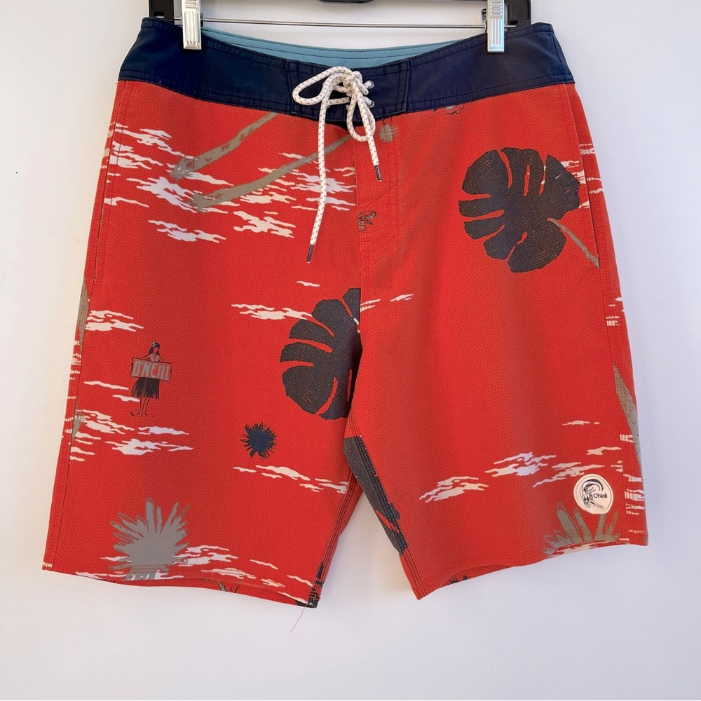 O’Neill Retro Freak Board Shorts Size 31